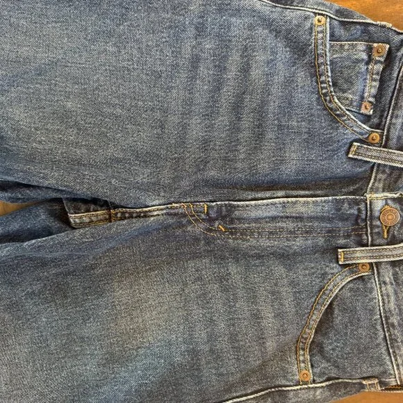 Levi's Cinch Barrel Jeans Sz 24 - Picture 6 of 9